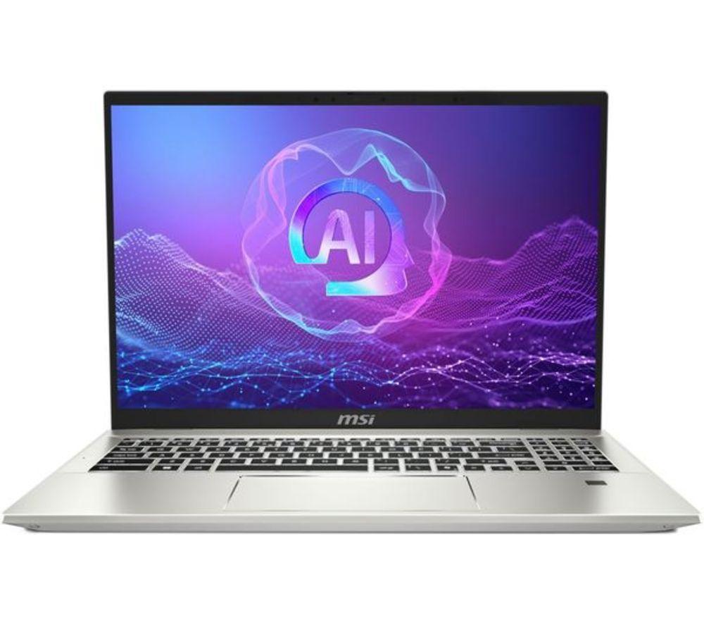 Msi Prestige A16 AI 16" Laptop - Amd Ryzen™ AI 9, 1 TB SSD, Silver, Silver/Grey
