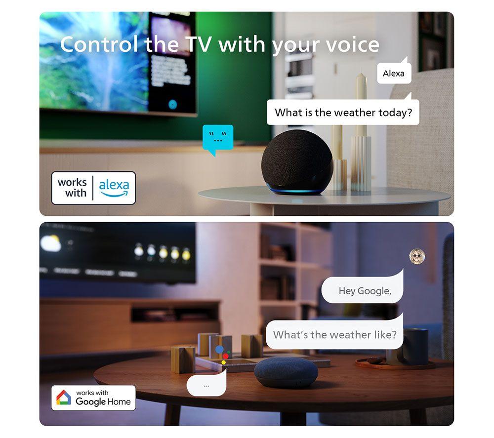 PHILIPS Ambilight 43PUS8009/05 43" Smart 4K Ultra HD HDR LED TV