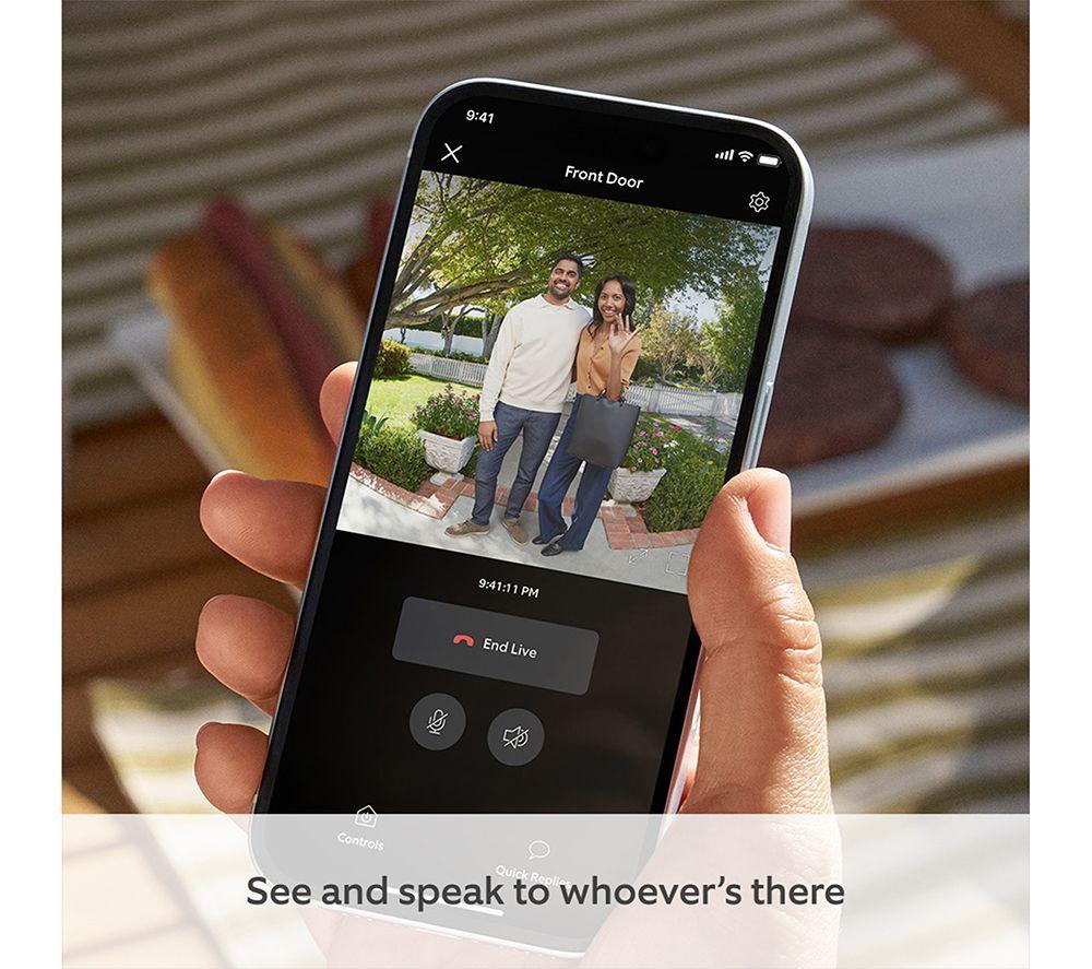 Buy AMAZON Battery Video Doorbell (Satin Nickel) & Echo Show 5