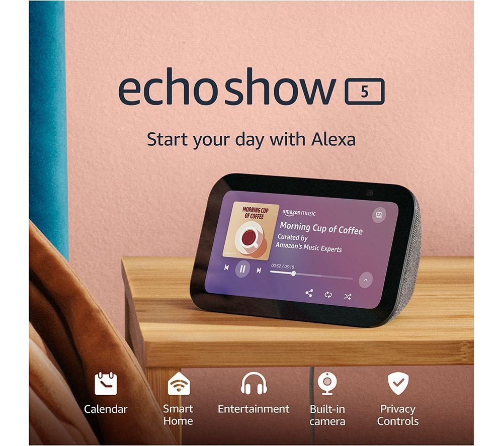 Buy AMAZON Battery Video Doorbell (Satin Nickel) & Echo Show 5