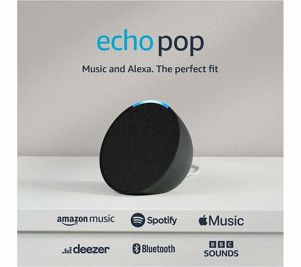 AMAZON Battery Video Doorbell (3rd Gen, Venetian Bronze) & Echo Pop (1st Gen, Charcoal) Smart Speaker with Alexa Bundle image number 10 of 13