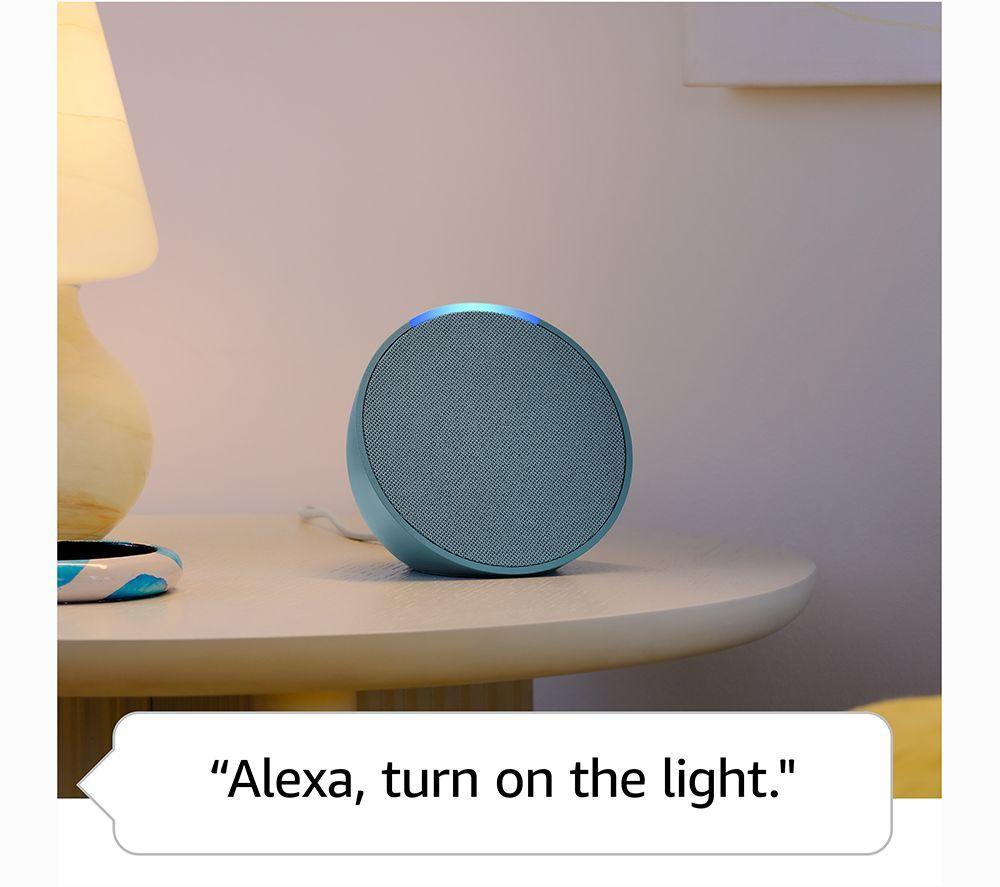 AMAZON Battery Video Doorbell Plus & Echo Pop (1st Gen, Charcoal) Smart Speaker with Alexa Bundle image number 16 of 17