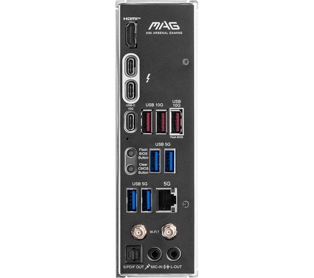 MSI MAG Z890 TOMAHAWK WIFI LGA1851 Motherboard image number 4 of 4