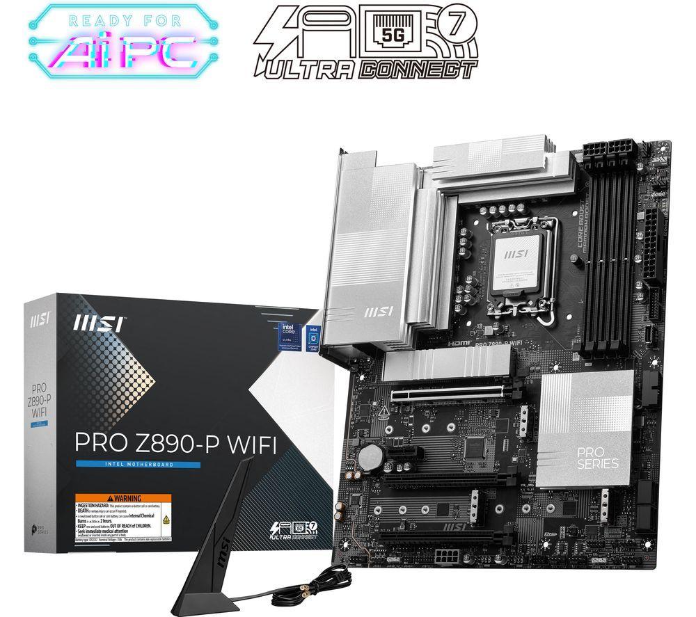 MSI PRO Z890-P WIFI LGA1851 Motherboard image number 3 of 5