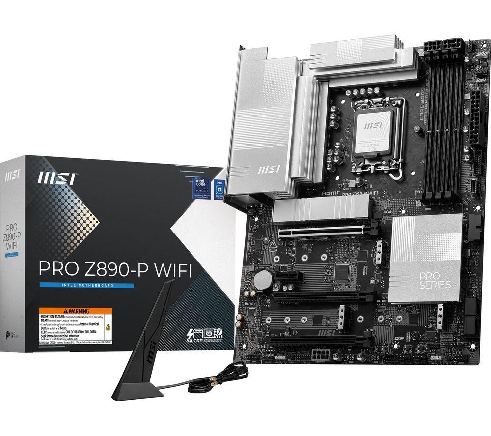 MSI PRO Z890-P WIFI LGA1851 Motherboard image number 4 of 5
