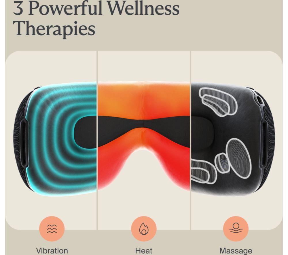 THERABODY SmartGoggles (2nd Generation) Eye Mask - Black image number 4 of 10