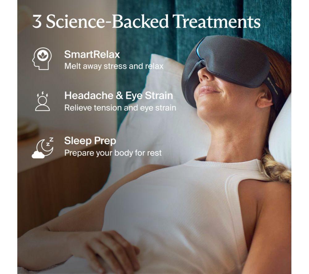 THERABODY SmartGoggles (2nd Generation) Eye Mask - Black image number 8 of 10