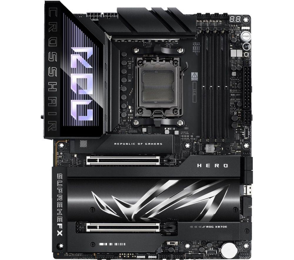 ASUS ROG CROSSHAIR X870E HERO AM5 Motherboard image number 2 of 7