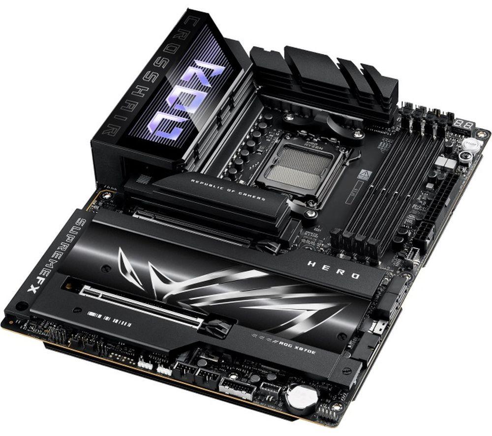 ASUS ROG CROSSHAIR X870E HERO AM5 Motherboard image number 5 of 7
