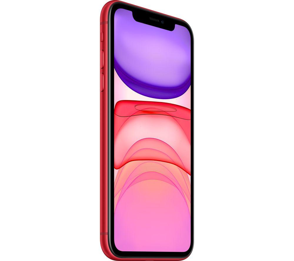 Buy APPLE Refurbished iPhone 11 - 64 GB, Red (Good Condition) | Currys