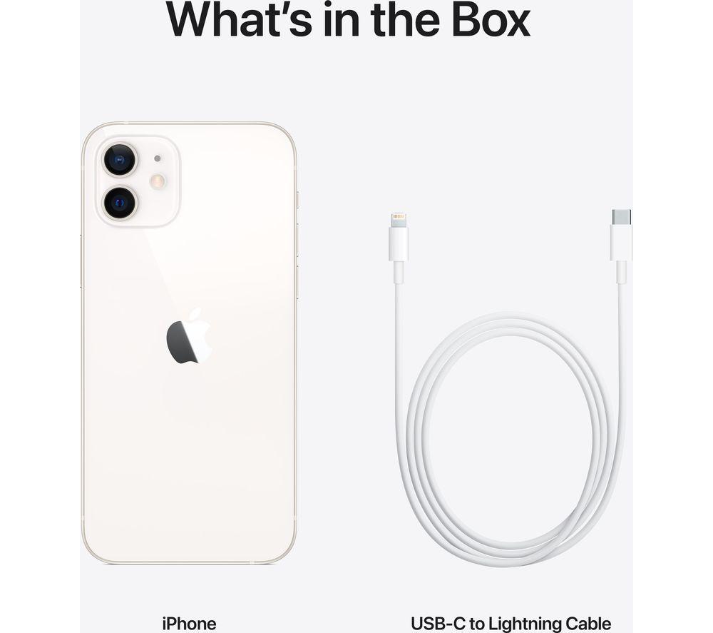APPLE Refurbished iPhone 12 - 64 GB, White (Good Condition) image number 7 of 8