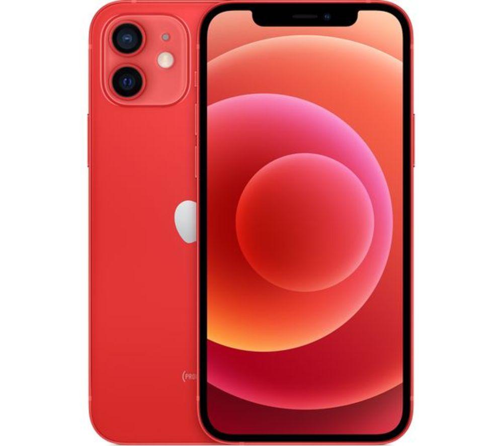 APPLE Refurbished iPhone 12 - 64 GB, (PRODUCT) Red (Good Condition) image number 4 of 9