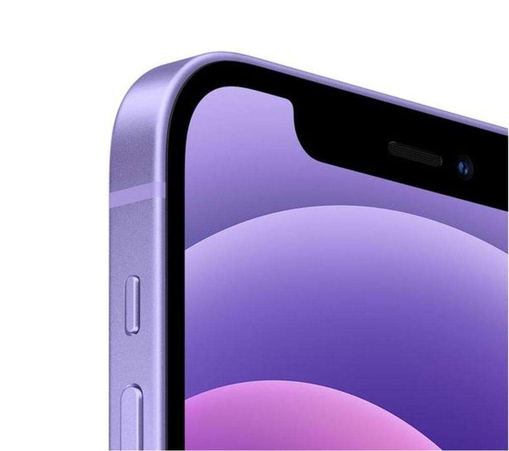 APPLE Refurbished iPhone 12 - 64 GB, Purple (Good Condition) image number 2 of 10