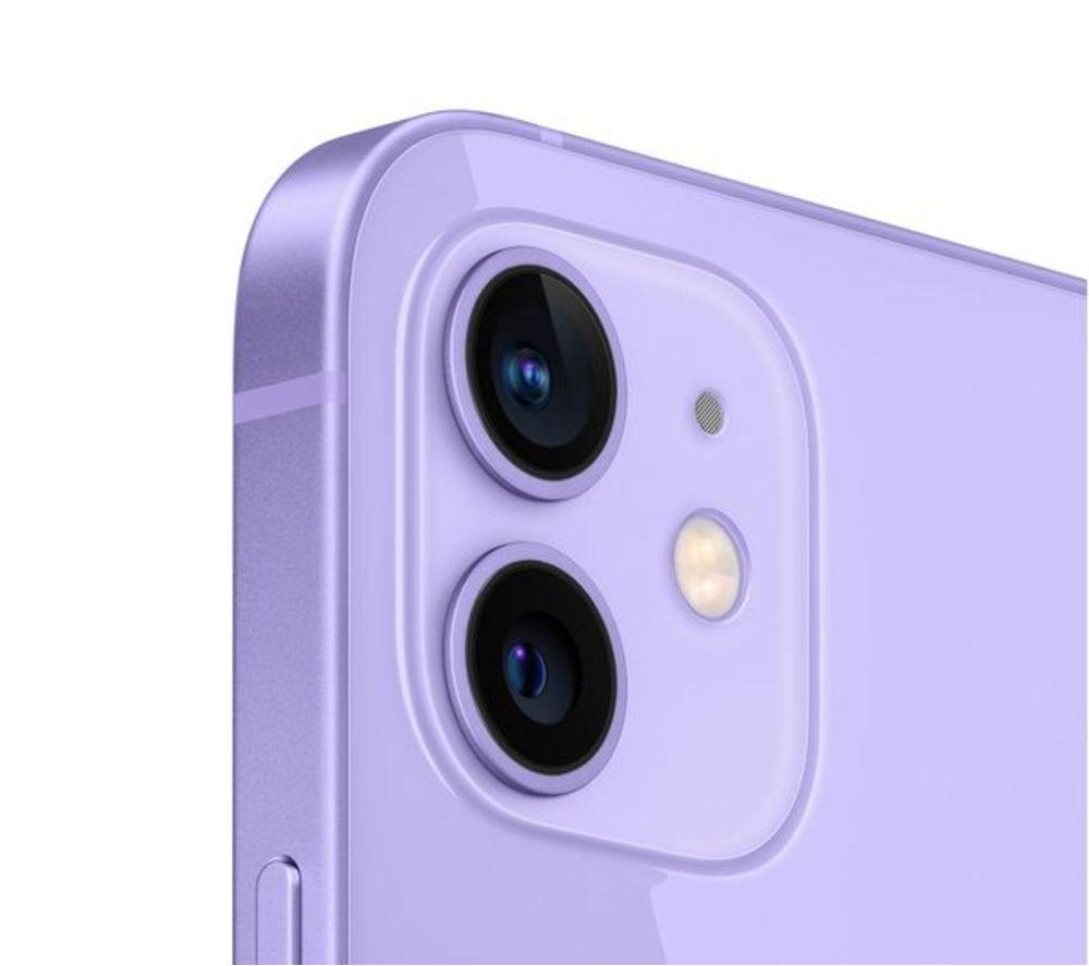 APPLE Refurbished iPhone 12 - 64 GB, Purple (Good Condition) image number 4 of 10