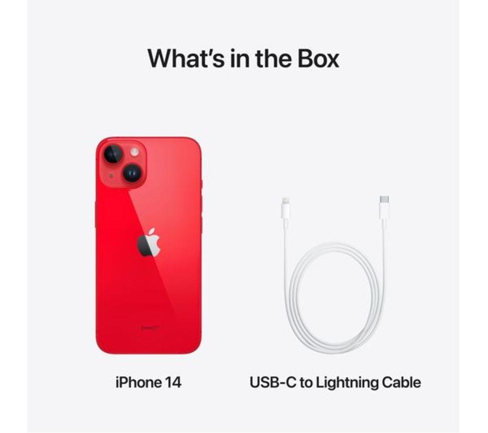 Apple iPhone 14PRODUCT(RED) 本体128㎇ Buy APPLE Refurbished iPhone 14 - 128 GB, Red (Good Condition