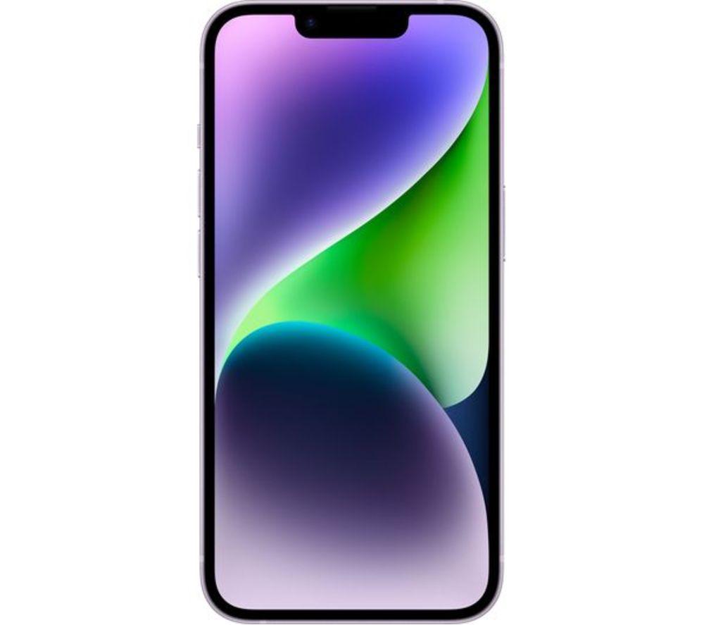 APPLE Refurbished iPhone 14 - 128 GB, Purple (Good Condition) image number 2 of 7