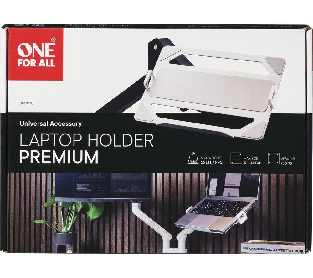 ONE FOR ALL DM0030 Universal Laptop Holder - Silver image number 7 of 7