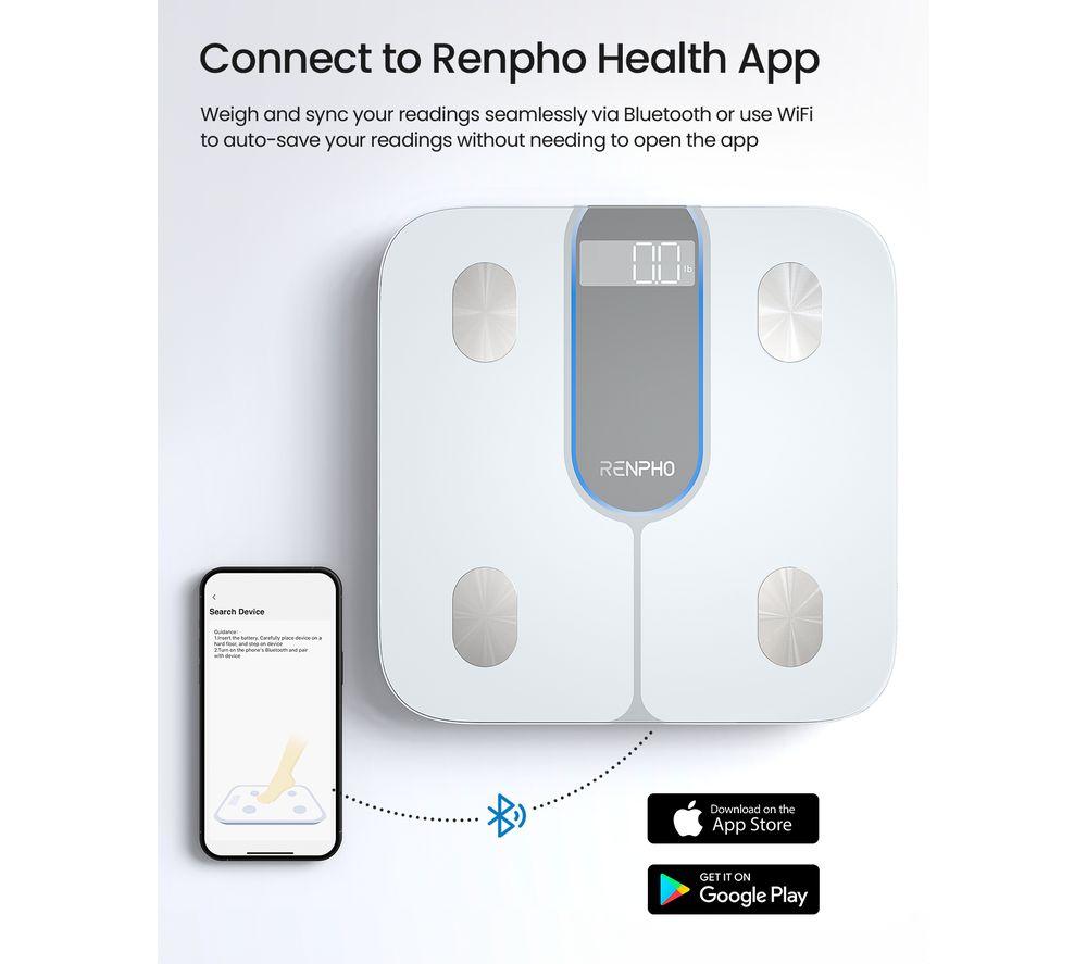 RENPHO Elis 1C Smart Body Scale - White image number 2 of 7
