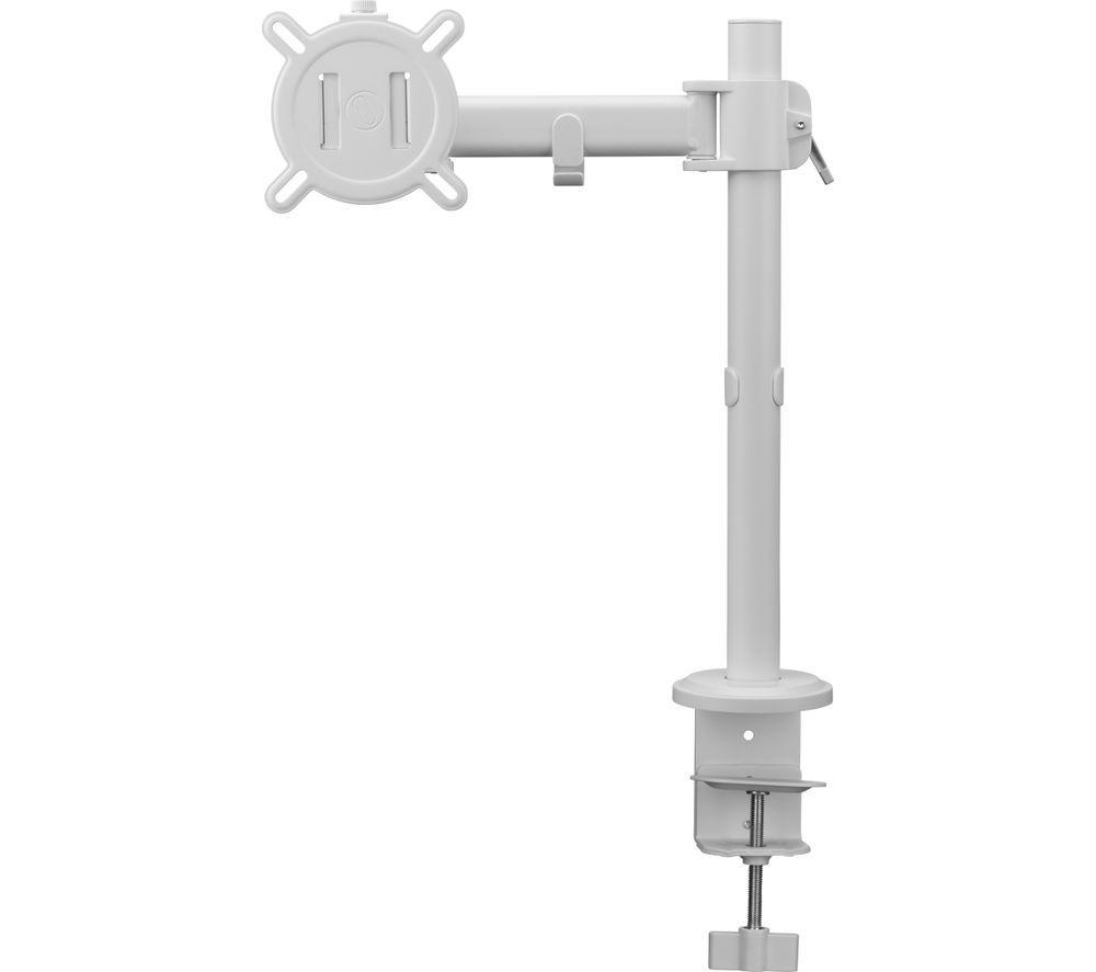 ONE FOR ALL Smart DM2120 Full Motion 13-32" Single Arm Monitor Desk Mount - White image number 2 of 7