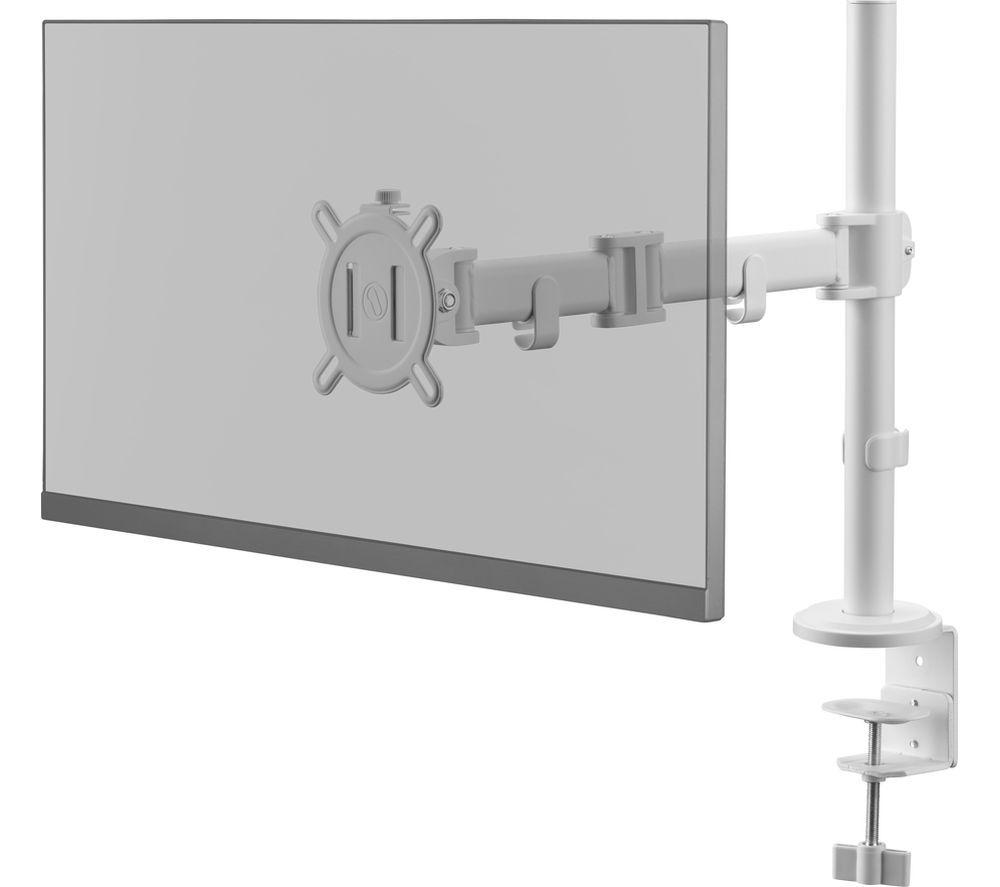 ONE FOR ALL Smart DM2120 Full Motion 13-32" Single Arm Monitor Desk Mount - White image number 5 of 7
