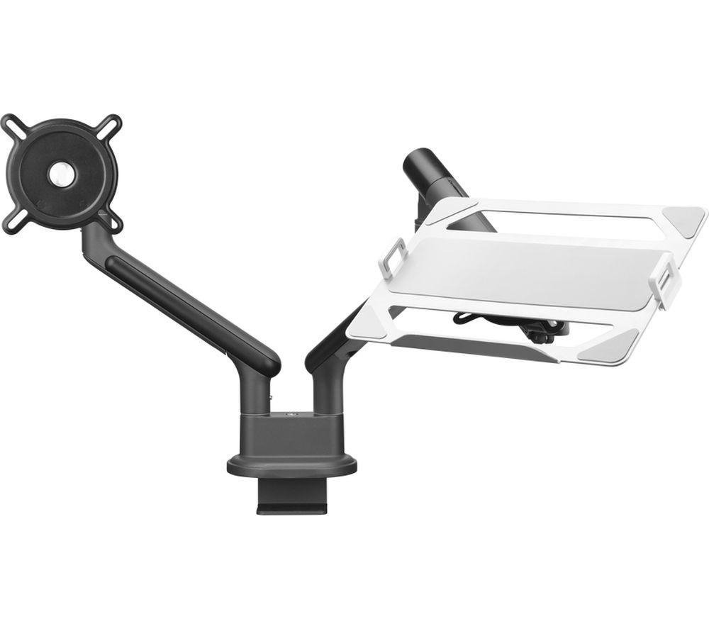 ONE FOR ALL DM7210 Dual Arm Full Motion 13-35" Monitor Desk Mount - Titanium image number 6 of 8