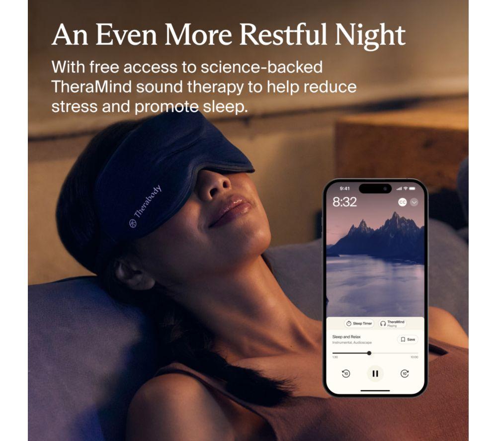 THERABODY SleepMask - Blue image number 9 of 14