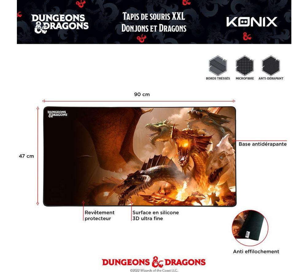 KONIX Dungeons & Dragons Gaming Surface - XXL image number 2 of 4