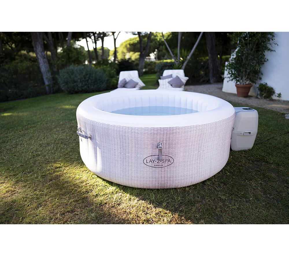LAY-Z-SPA Cancun AirJet Inflatable Hot Tub - Grey image number 3 of 10