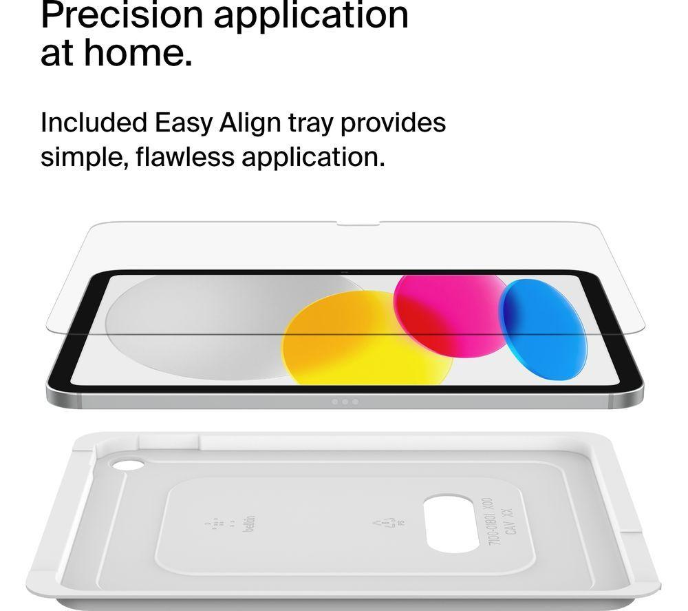BELKIN ScreenForce iPad 10th Gen Screen Protector image number 3 of 3