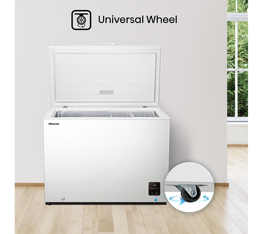HISENSE FC386D4AWLE Chest Freezer - White image number 14 of 16
