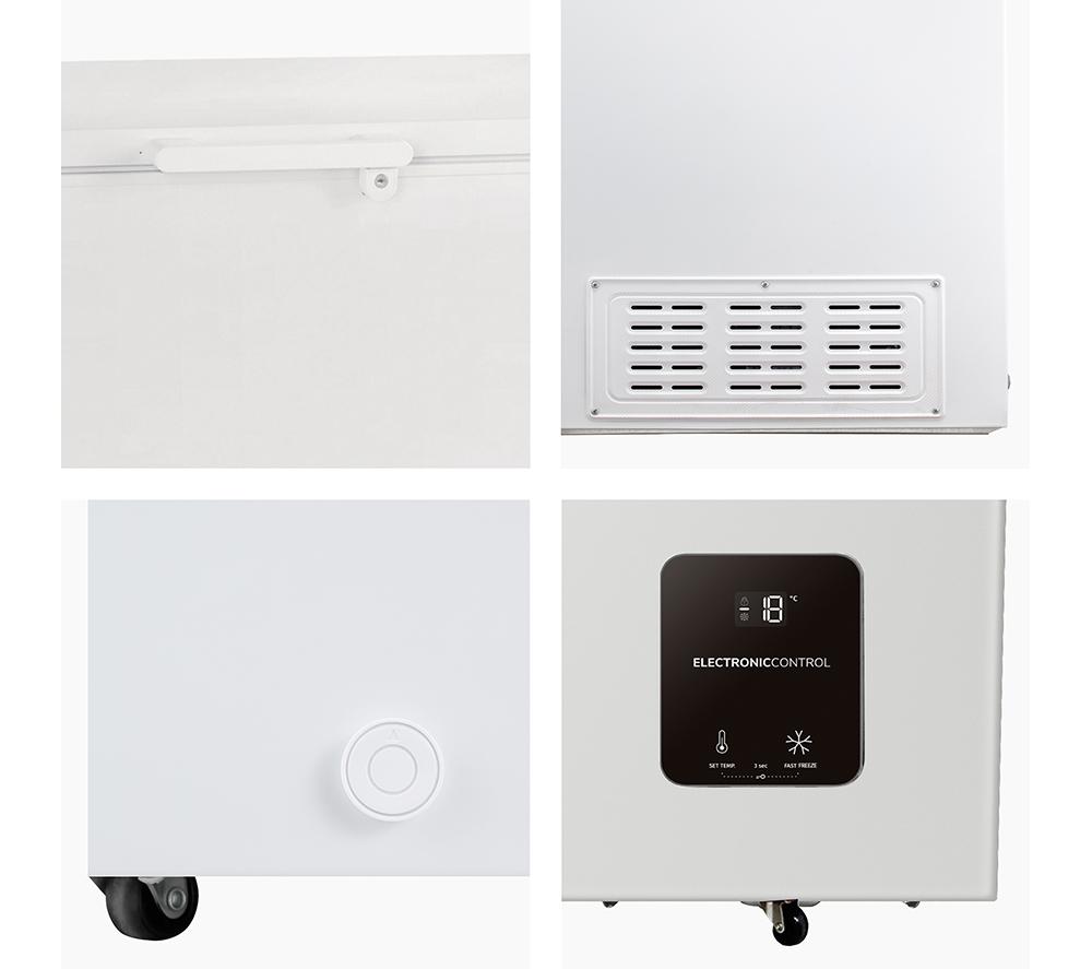 HISENSE FC386D4AWLE Chest Freezer - White image number 16 of 16