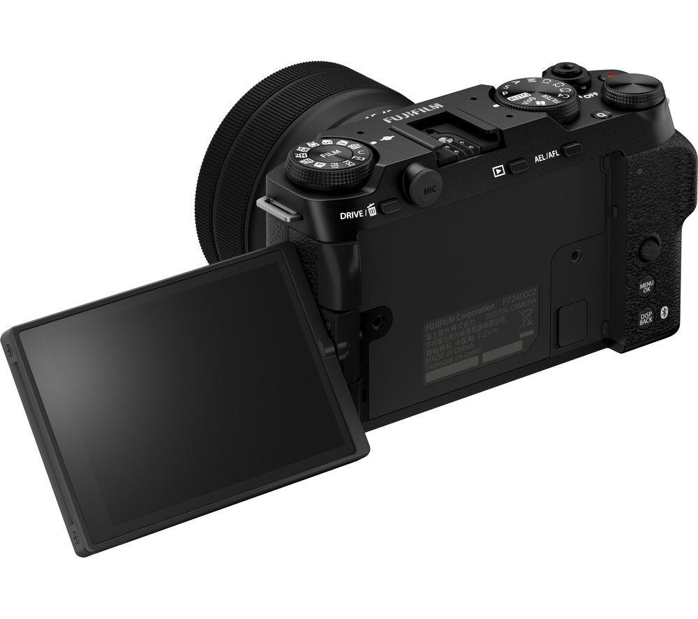 FUJIFILM X-M5 Mirrorless Camera with FUJINON XC 15-45 mm f/3.5-5.6 OIS PZ Lens - Black image number 3 of 8