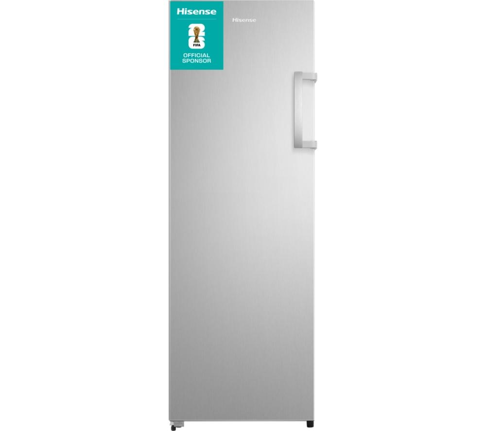 HISENSE FV298N4ACE Tall Freezer – Silver, Silver/Grey