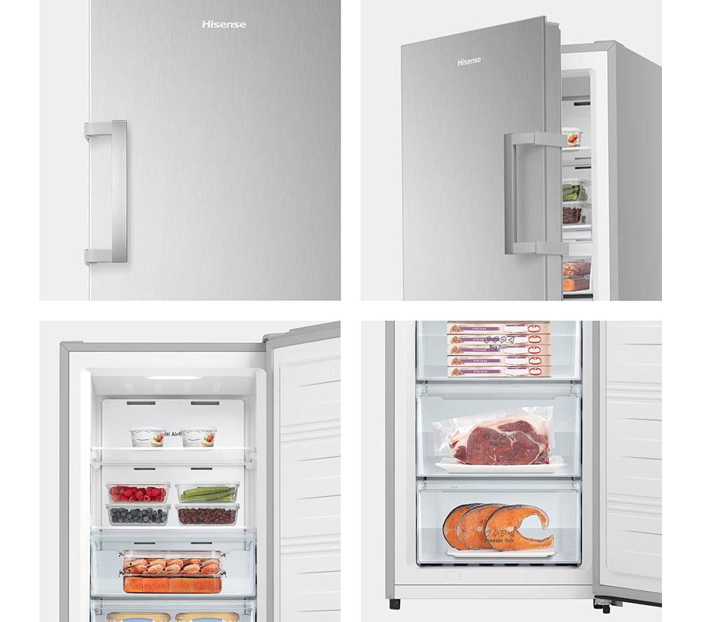 HISENSE FV298N4ACE Tall Freezer - Silver image number 10 of 10