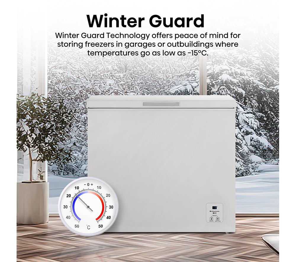 HISENSE FC247D4AWLE Chest Freezer - White image number 5 of 11