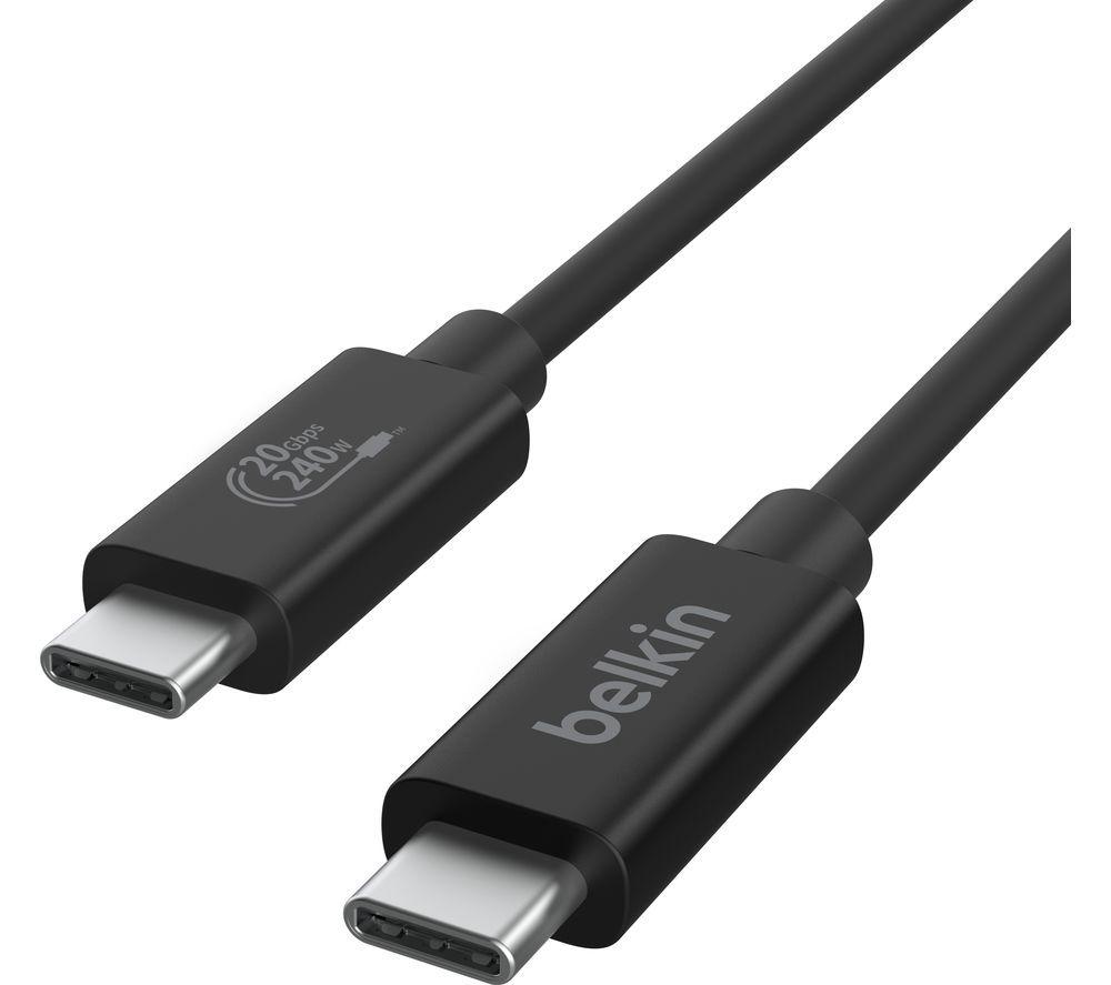 BELKIN Connect INZ004bt2MBK USB Type-C 4.0 Cable - 2 m image number 2 of 4