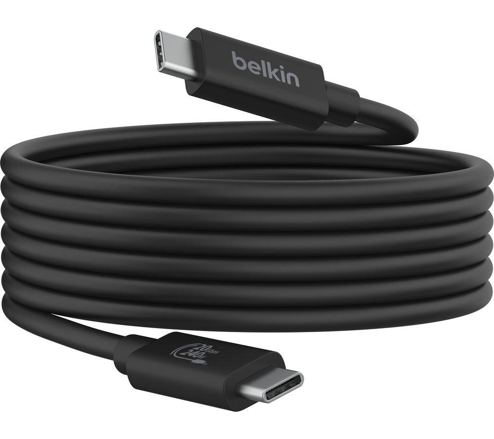 BELKIN Connect INZ004bt2MBK USB Type-C 4.0 Cable - 2 m image number 4 of 4