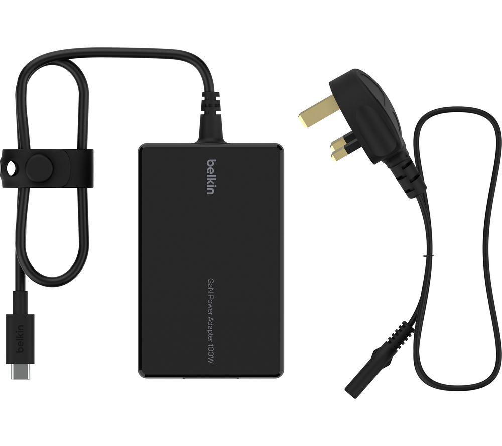 Chargeur Mural Belkin USB-C 100W Pour PC Et Laptop – Neuf