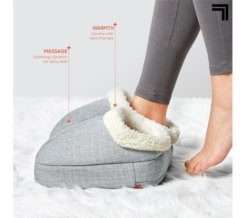 SHARPER IMAGE Personal Heated Foot Massager - Grey image number 5 of 9