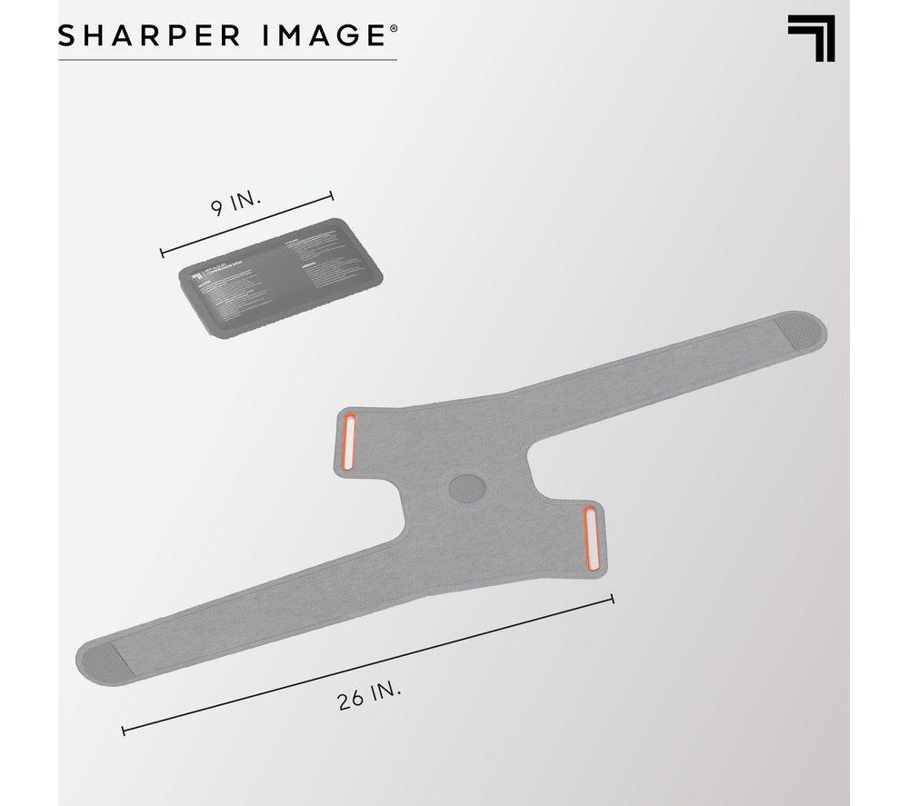SHARPER IMAGE Hot & Cold Compression Wrap - Grey image number 6 of 10