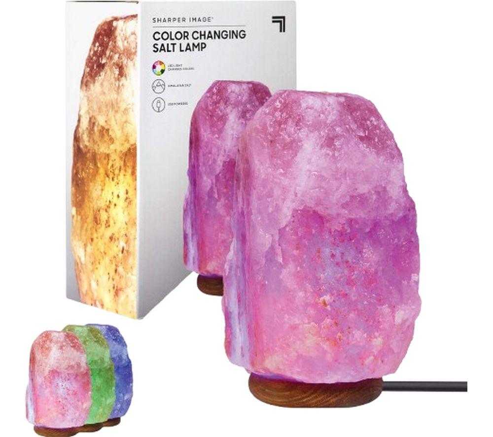 SHARPER IMAGE Colour Changing Salt Lamp