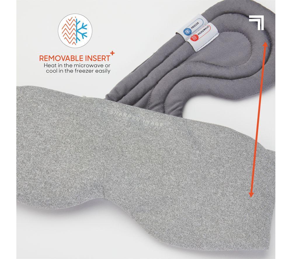 SHARPER IMAGE Weighted Hot and Cold Eye Mask image number 3 of 6