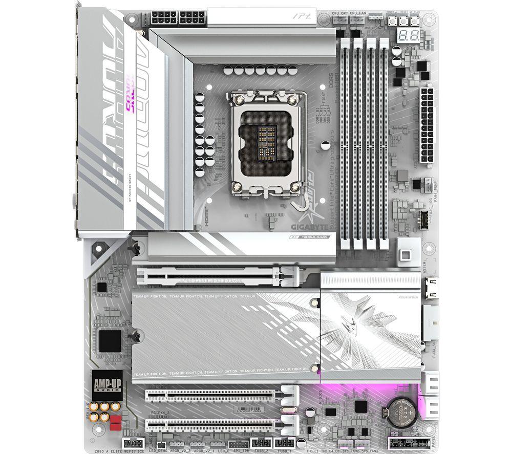 GIGABYTE Aorus Elite WiFi7 ICE Z890 LGA1851 Motherboard image number 2 of 4