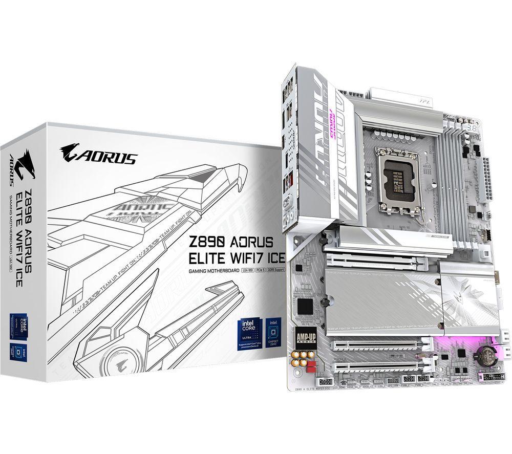 GIGABYTE Aorus Elite WiFi7 ICE Z890 LGA1851 Motherboard image number 4 of 4