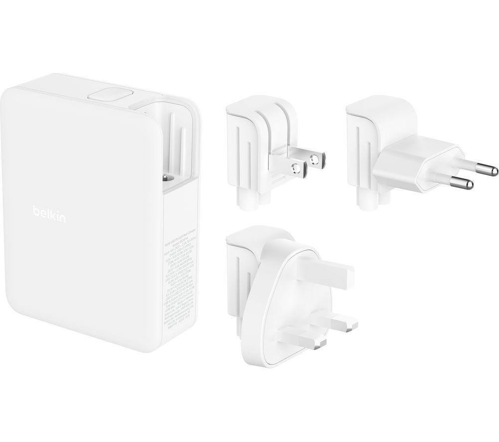 BELKIN BoostCharge Pro WCH014btWH Universal 140 W GaN Wall Charger image number 4 of 4