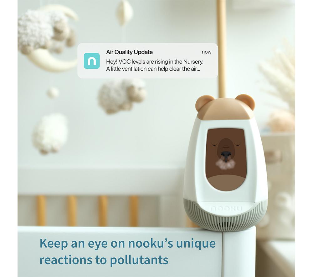 NOOKU Fusion Smart Air Quality Sensor - White image number 8 of 10