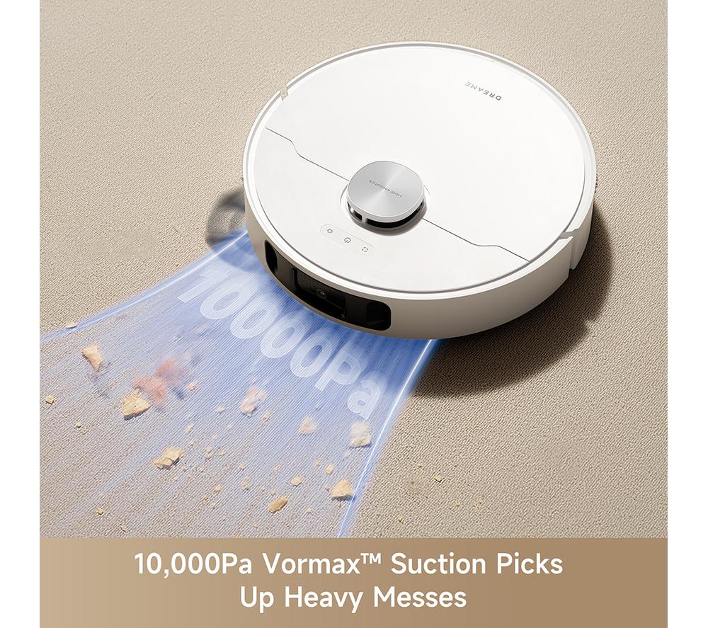 DREAME L10s Ultra Gen2 Robot Vacuum Cleaner - White image number 3 of 10