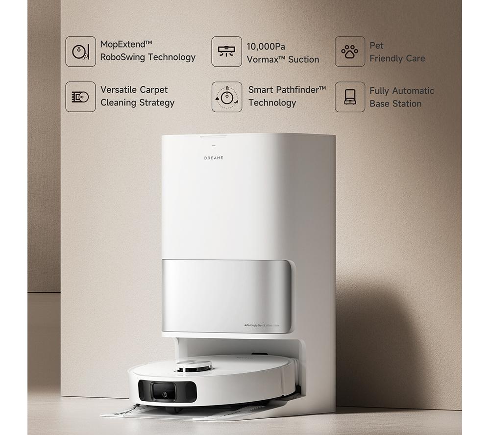 DREAME L10s Ultra Gen2 Robot Vacuum Cleaner - White image number 7 of 10