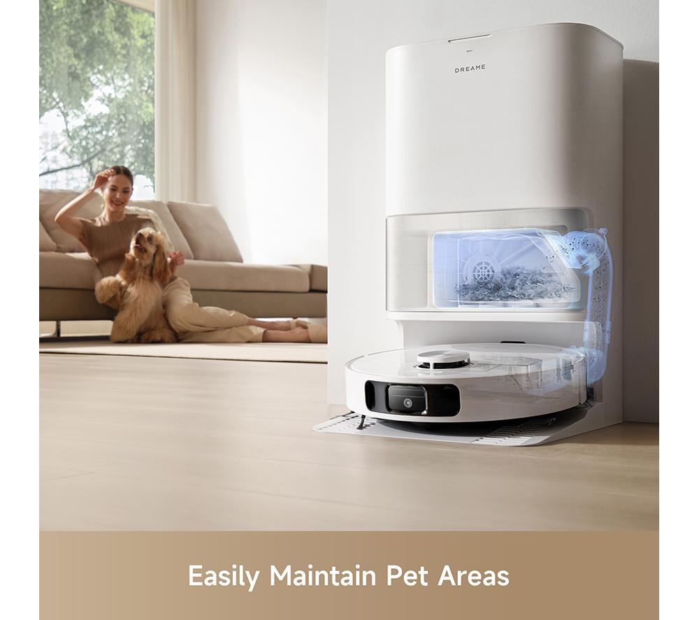DREAME L10s Ultra Gen2 Robot Vacuum Cleaner - White image number 9 of 10
