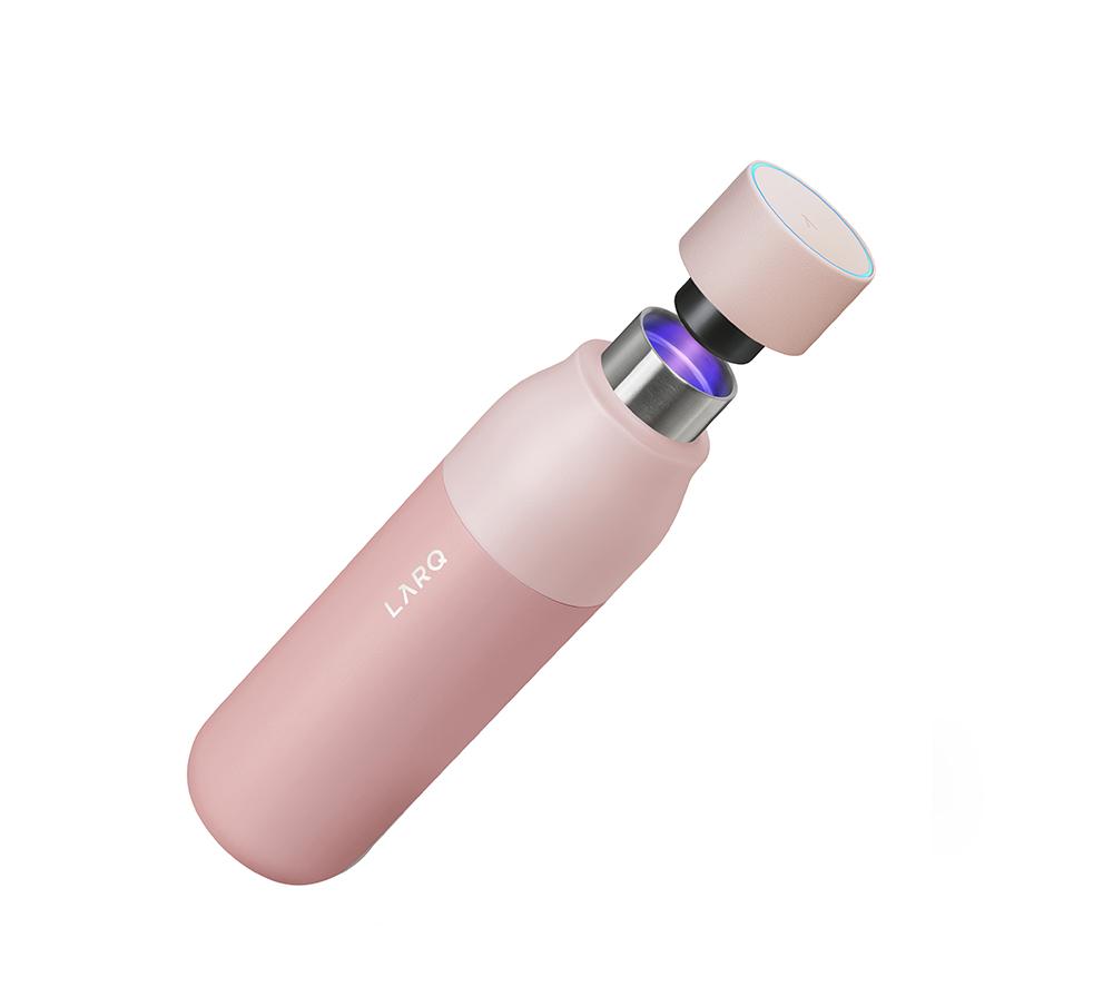 LARQ PureVis Smart Water Bottle - Himalayan Pink, 500 ml